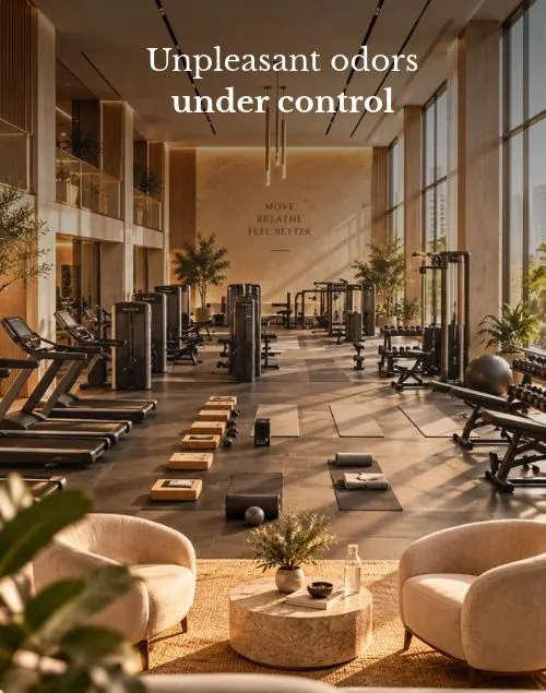 Unpleasant odors under control