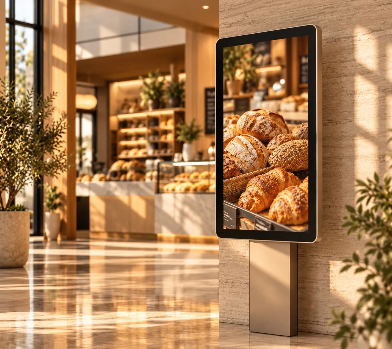 aromamarketing lcd pos